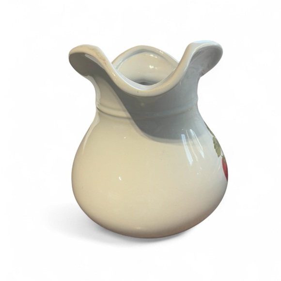 Strawberry MCCOY 7515 USA STRAWBERRY PITCHER WITH WASH BOWL 1960’s VTG - Picture 8 of 14